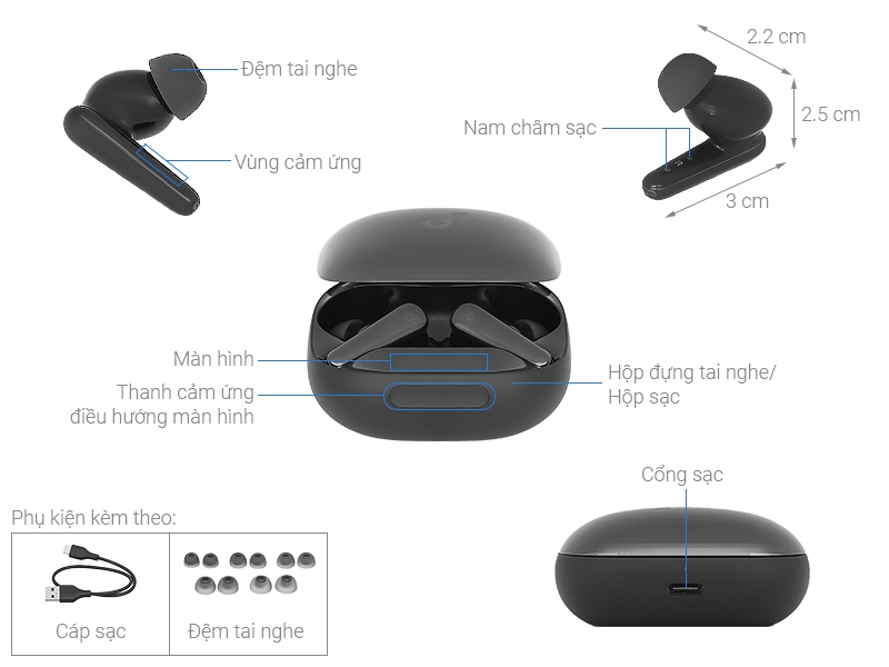 Tai nghe không dây Anker Soundcore Liberty 4 Pro - A3954