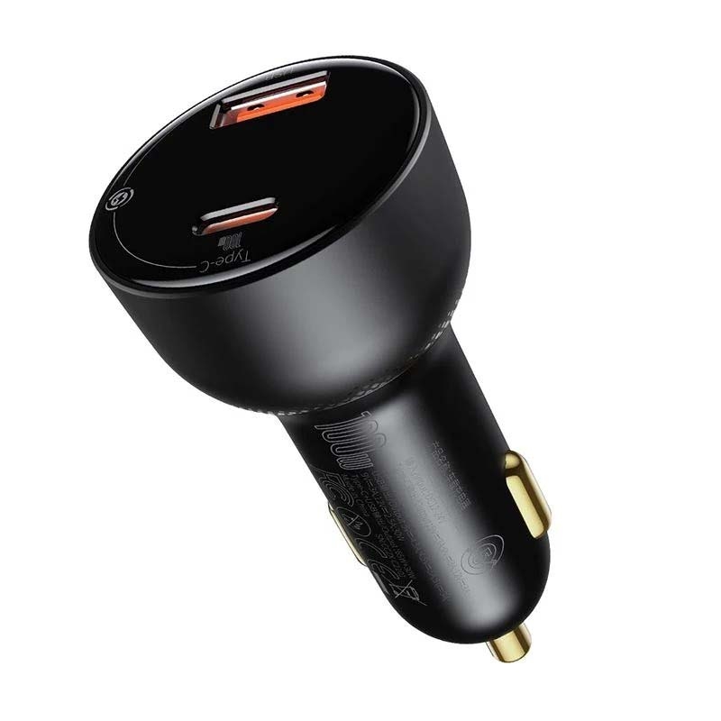 Tẩu sạc công suất cao 100W Superme Digital Display PPS Dual Quick Charger Car Charger