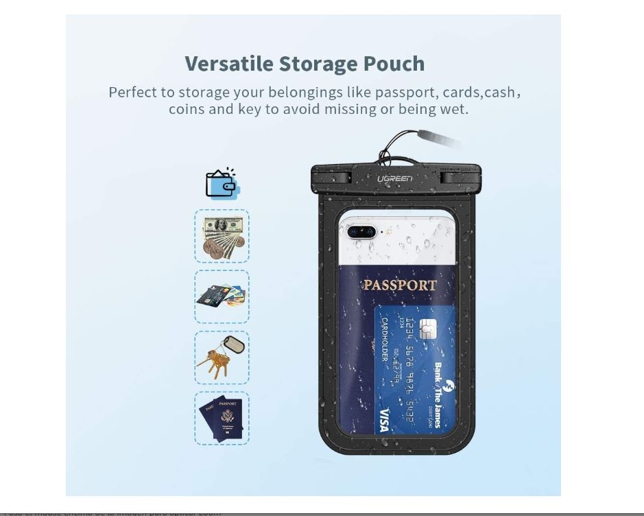 Túi đựng điện thoại chống nước UGREEN Waterproof Phone Pouch LP186