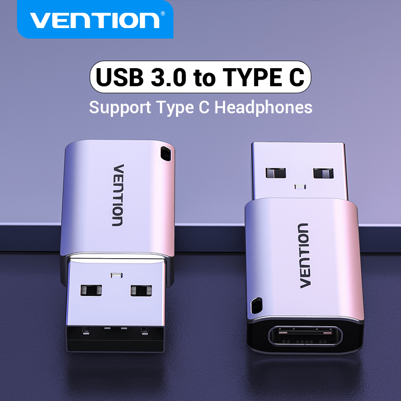 USB OTG USB 3.0 to USB-C VENTION CDPH0 (5Gbps, Male to Female)