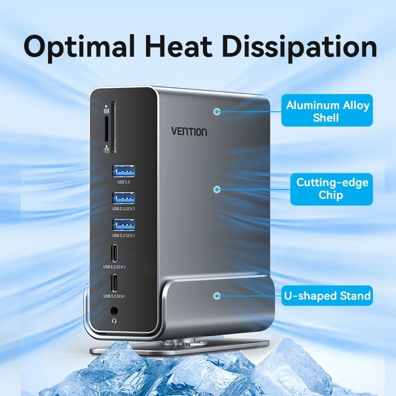 HUB Mở Rộng Đa Năng 15-in-1 VENTION TPU