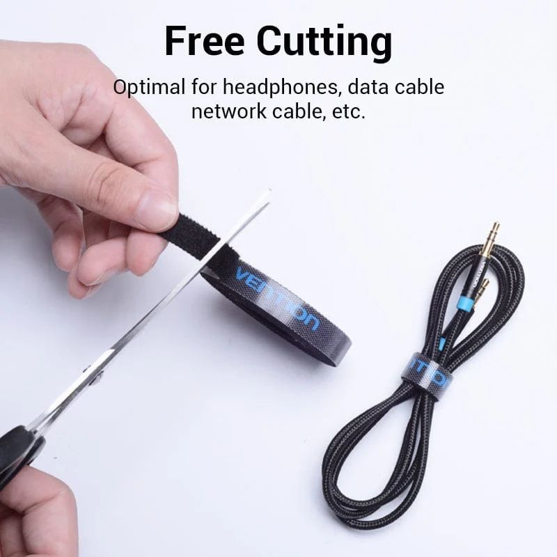 Dây Velcro Dùng Cố Định Cáp VENTION KAA (Dán/Xé)