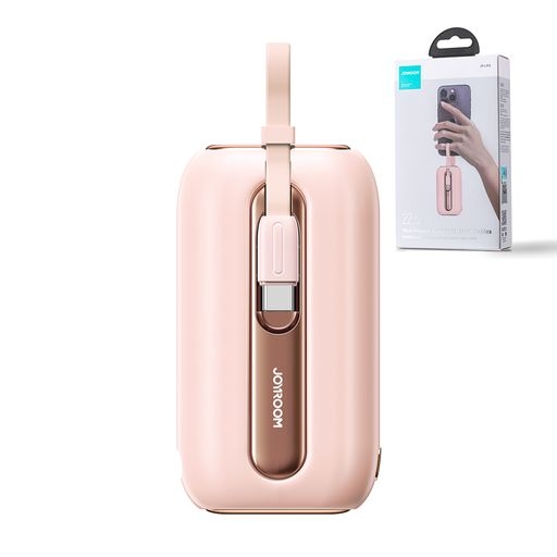 Sạc dự phòng Joyroom L012 Colorful Series 22.5W mini Power Bank with Dual Cables 10000mAh