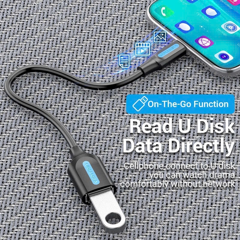 Đầu Chuyển OTG Type-C to USB 3.1 VENTION Chất Lượng Cao