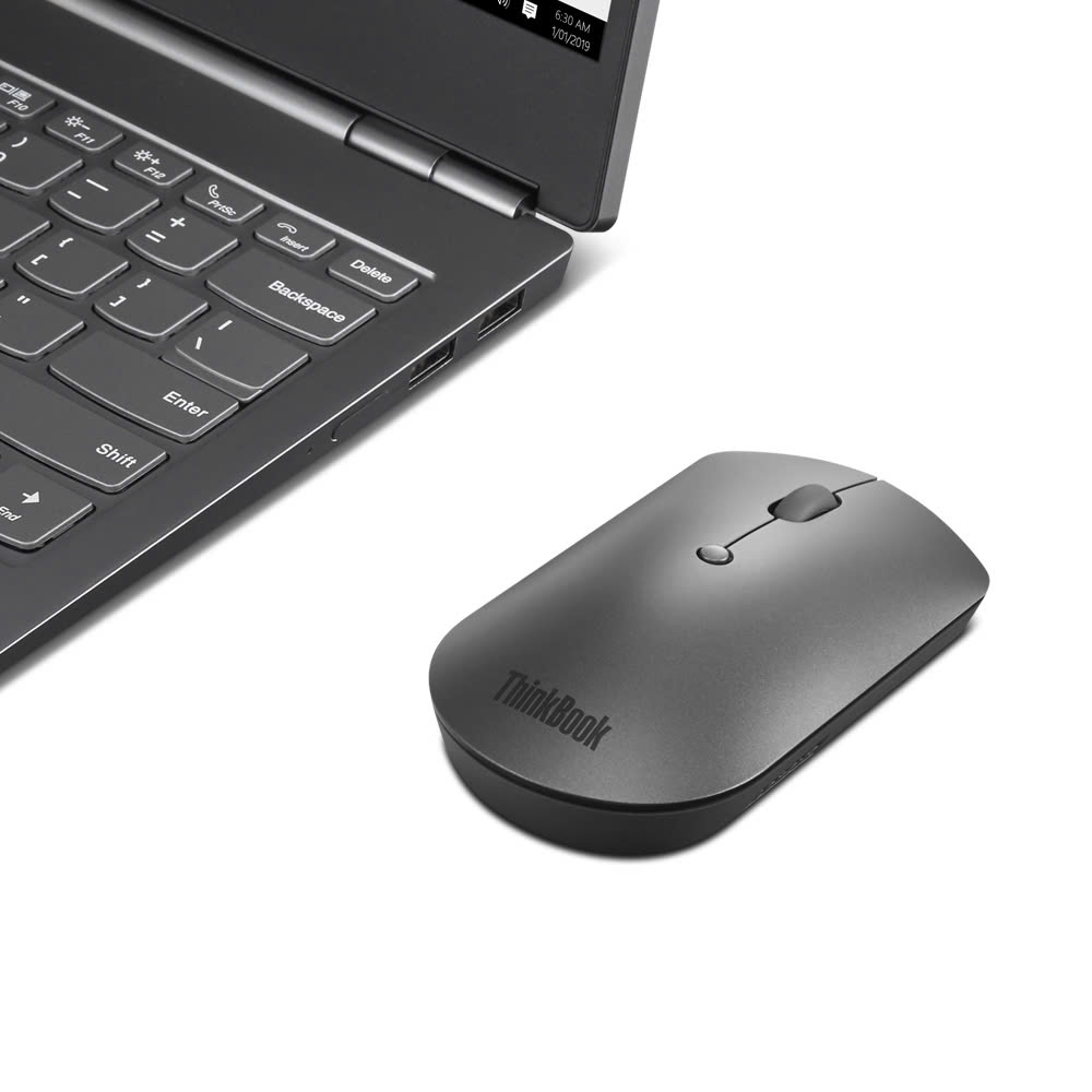 Chuột không dây máy tính, laptop Lenovo ThinkBook Bluetooth Silent Mouse