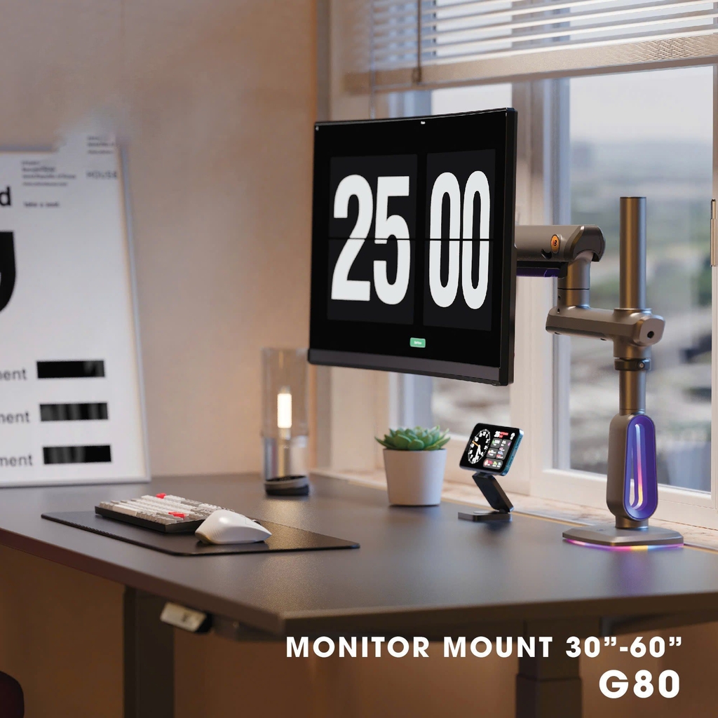 Giá treo gắn bàn  LCD G80  (32