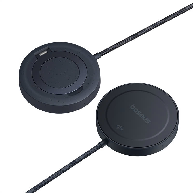 Đế Sạc Không Dây Baseus Simple Mini4 Magnetic Wireless Charger Qi2 Cosmic 15W (Magnetic Wireless Smart Charger Dùng Cho iPhone 12 13 14 15 Series Airpods 3 Android)