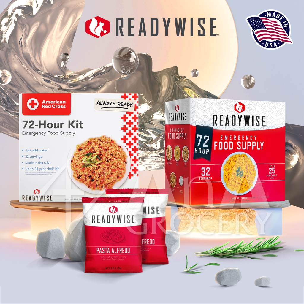 Kiện Ăn Dự Phòng 4.5 Ngày Readywise (32 Phần) 25 Năm Lương Khô