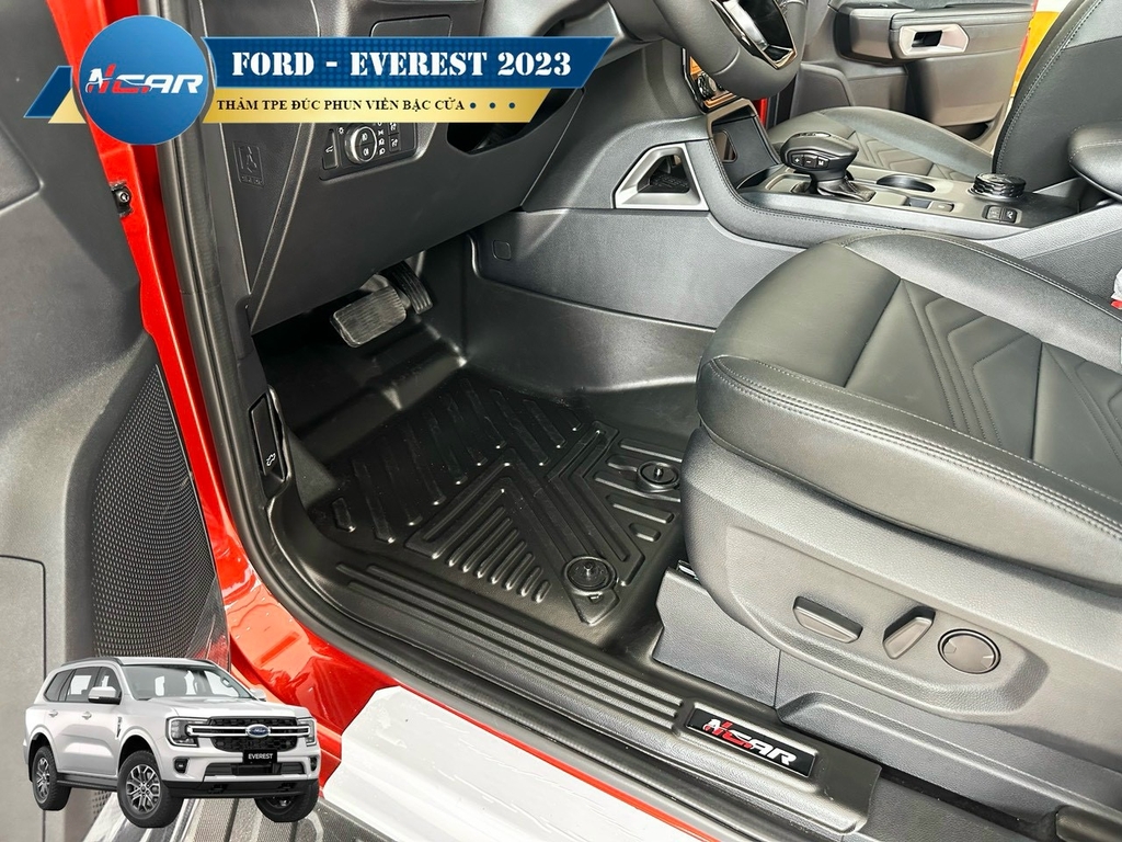 THẢM ĐÚC FULL VIỀN FORD EVEREST 2022-2023