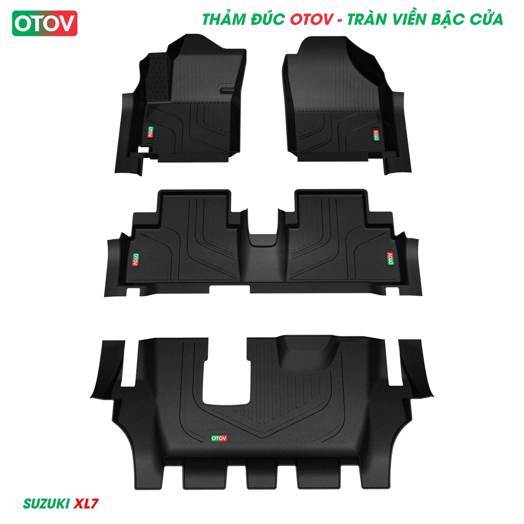 Thảm Đúc OTOV Tràn Viền Bậc Cửa Cho Xe Suzuki XL7 2020+