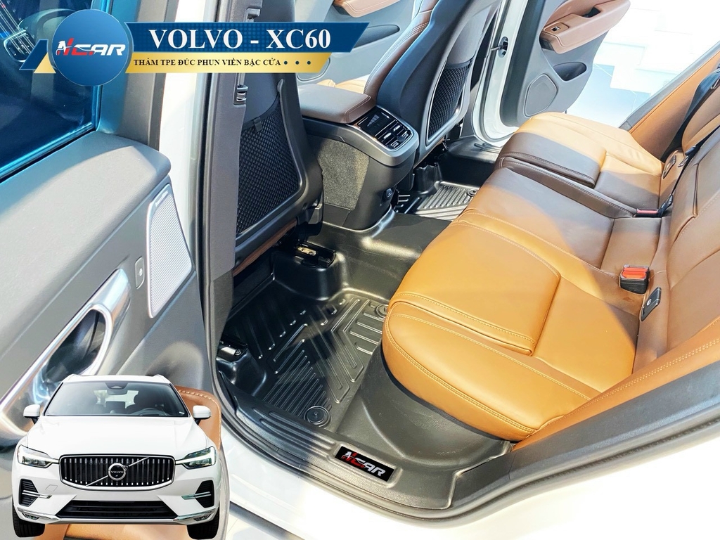 THẢM ĐÚC FULL VIỀN VOLVO XC60 (1bản)