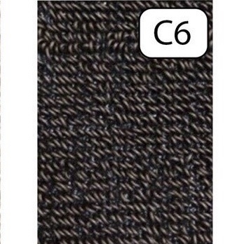 Thảm Lót Sàn 360 7 Chỗ - Màu Đen Chỉ Kem A1