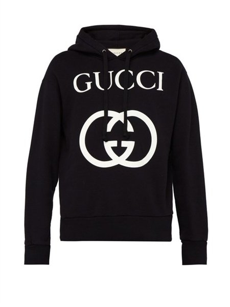Áo Hoodie Gucci GG Loop-Back Cotton The Player Zone