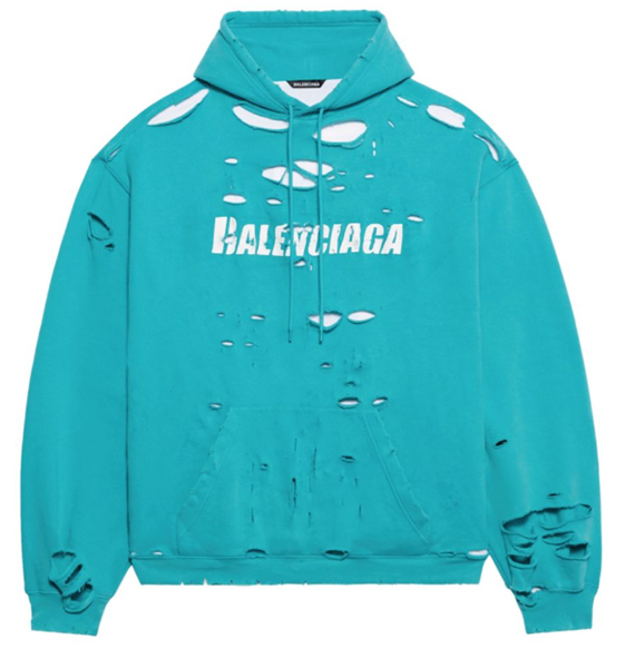 Chi tiết hơn 69 về balenciaga distressed hoodie mới nhất