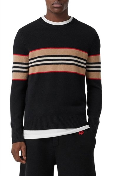 Áo Sweatshirt Burberry Icon Striped The Player Zone