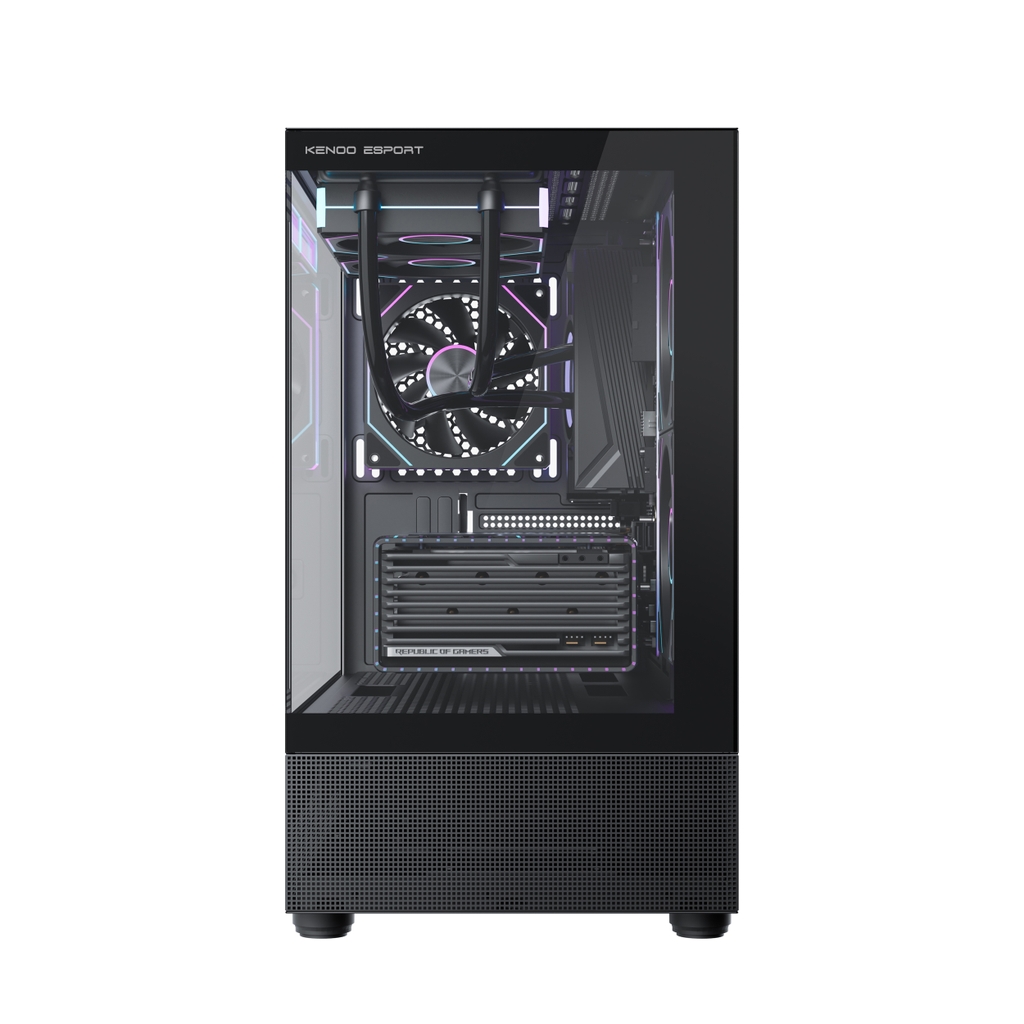 Vỏ máy tính KENOO ESPORT MK360 - Màu Đen