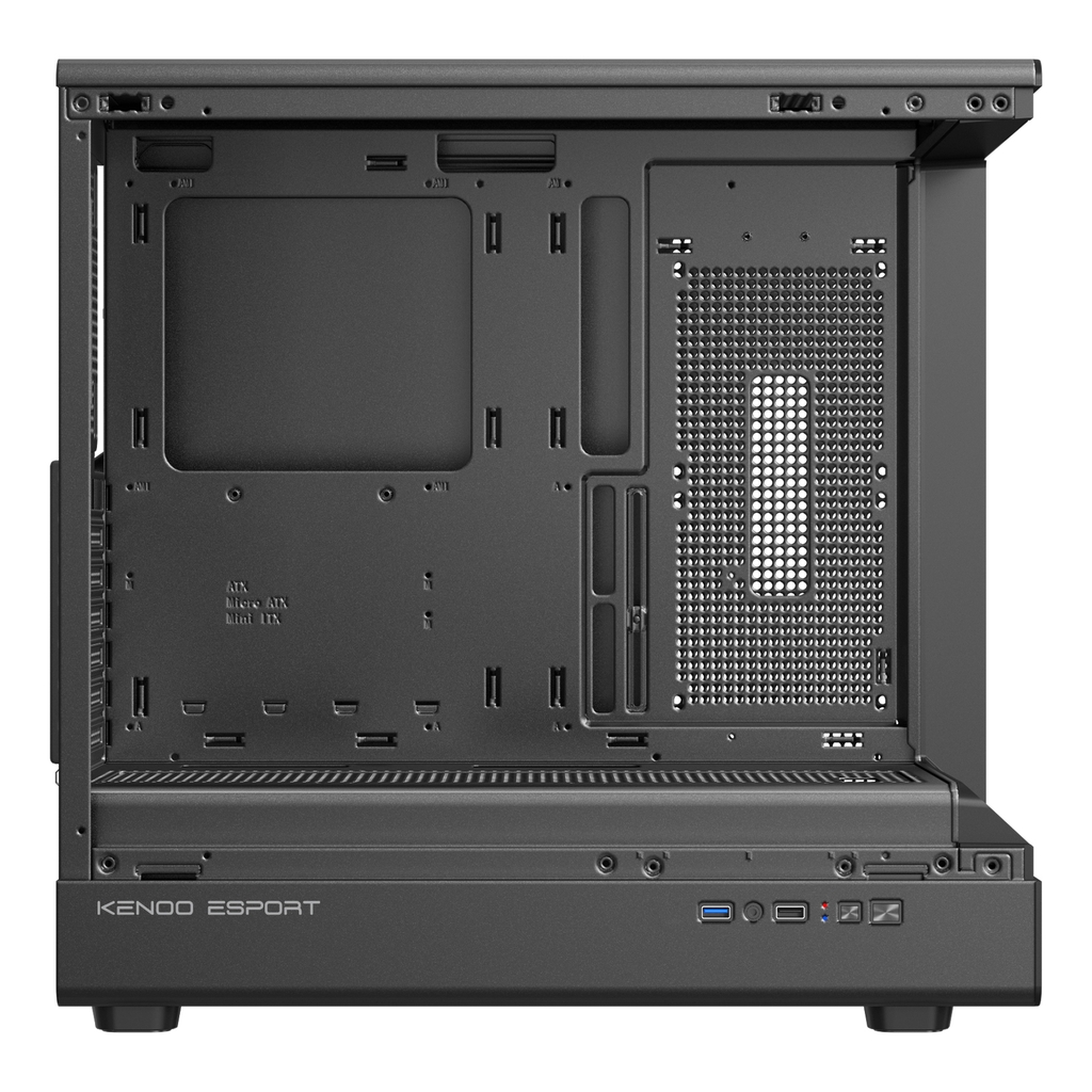 Vỏ máy tính KENOO ESPORT AK420 - Màu Đen