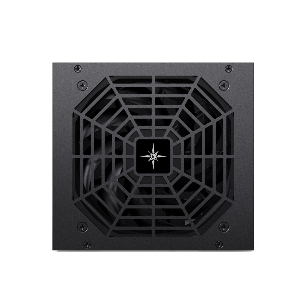 Nguồn máy tính KENOO ESPORT E550 - Màu Đen - Cáp dẹt