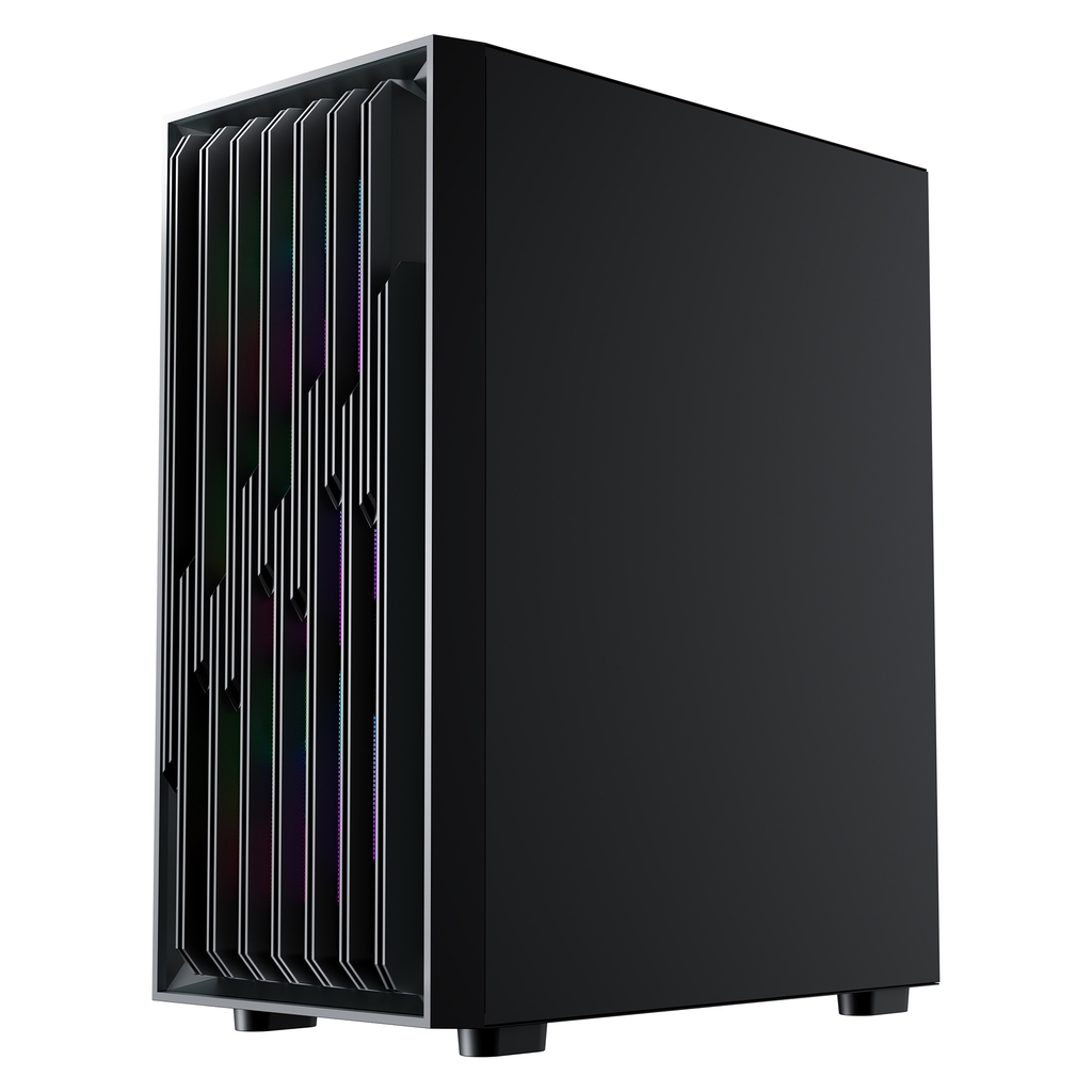 Vỏ máy tính KENOO ESPORT EM730 - 3F (Màu Đen)