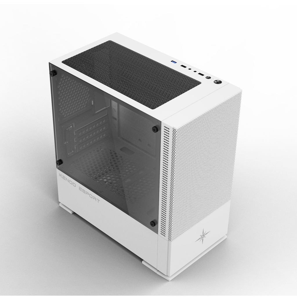 Vỏ máy tính KENOO ESPORT G562 - Mầu Trắng