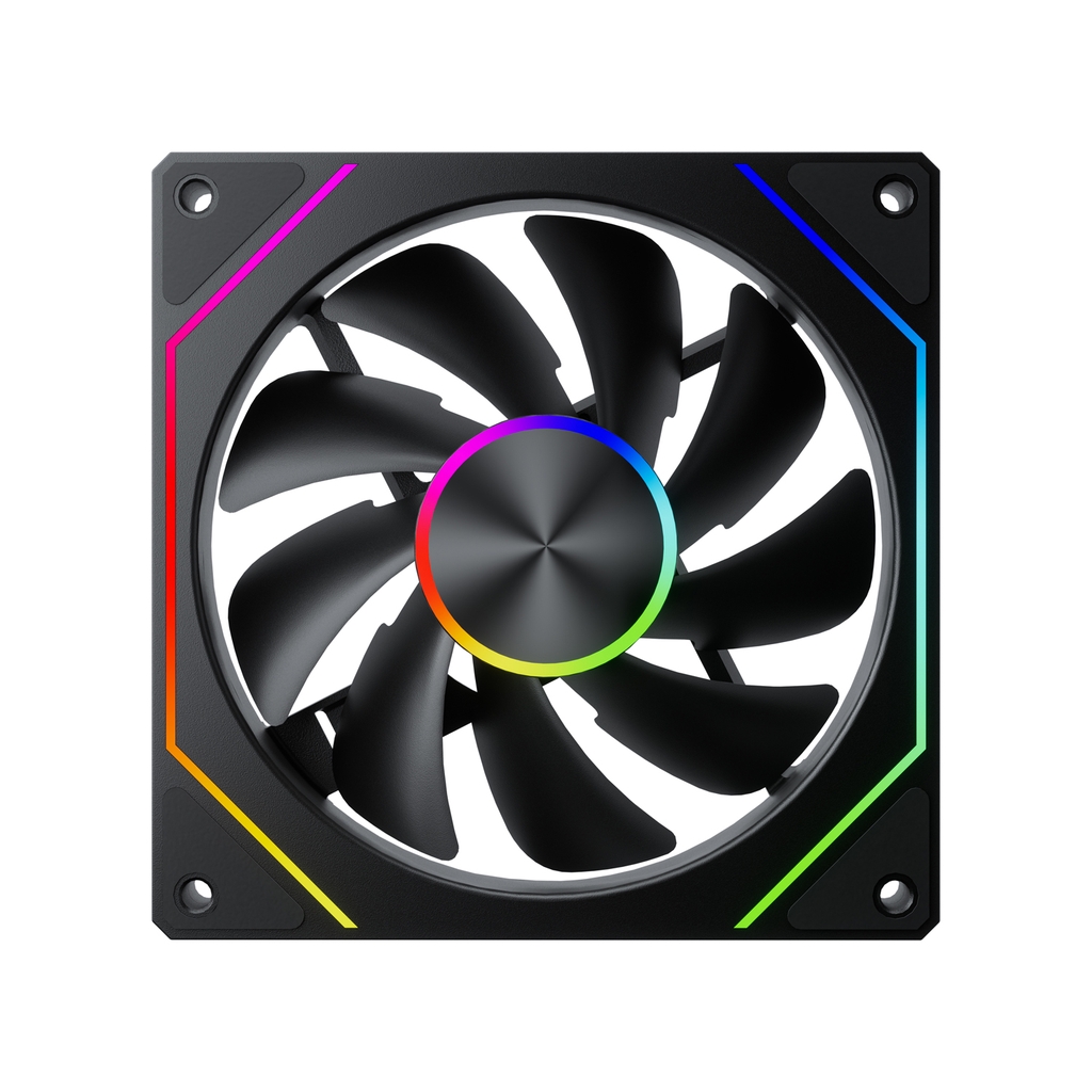 Quạt tản nhiệt KENOO ESPORT RGB INF1 - V1 (Fan12) - Màu Đen