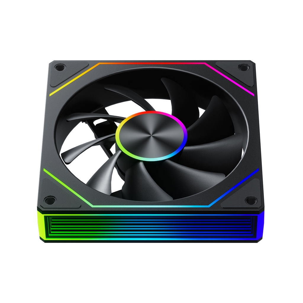 Quạt tản nhiệt KENOO ESPORT RGB INF1 - V1 (Fan12) - Màu Đen