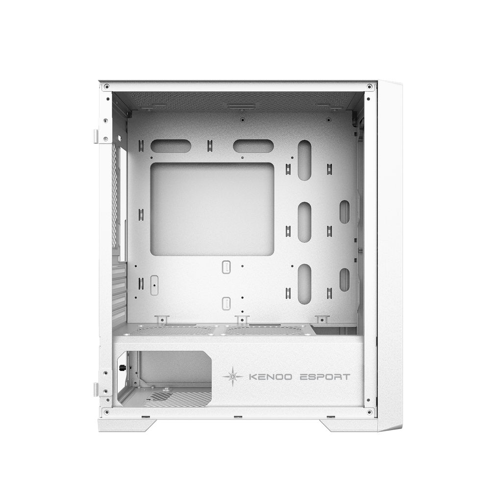 Vỏ máy tính KENOO ESPORT MK500 -3F - Màu Trắng