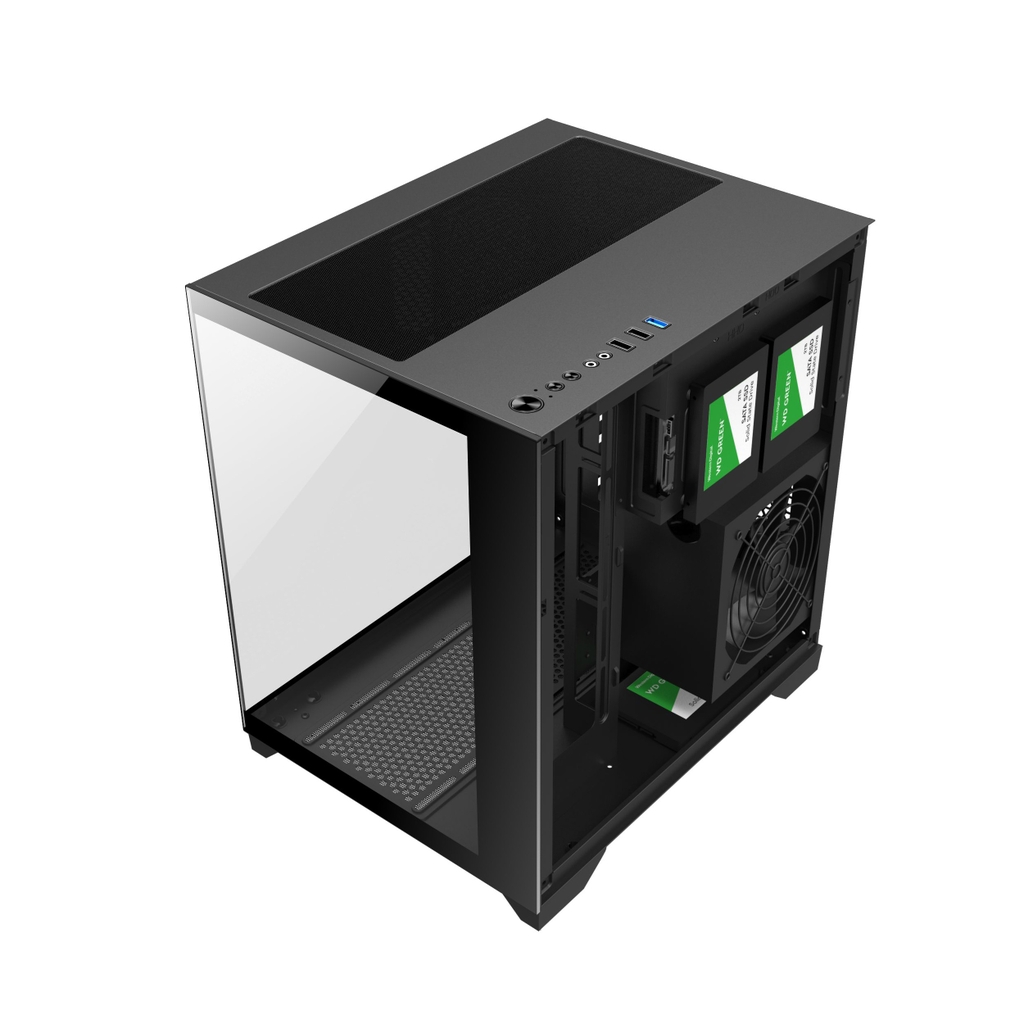 Vỏ máy tính KENOO ESPORT MCK200 - Màu Đen