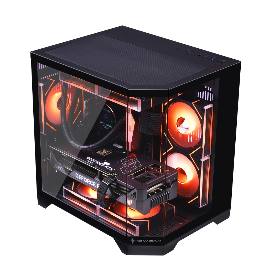 Vỏ máy tính KENOO ESPORT MCK300 - Màu Đen