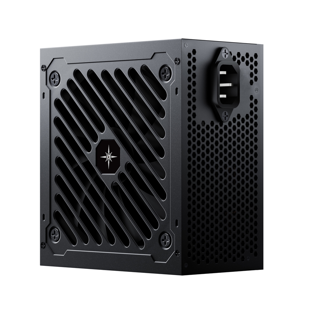 Nguồn máy tính KENOO ESPORT X350 - Màu Đen - Cáp dẹt
