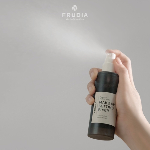 Xịt khóa nền thuần chay giữ chặt lớp trang điểm Frudia re:proust perfect shield make up setting fixer 120ml  5.0