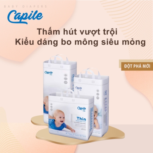 Tã dán trẻ em nội địa Thái Lan Nhãn Hiệu Capile  - Thương hiệu: Capile