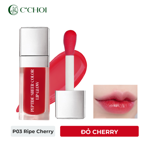 Son dưỡng bóng - Peptide sheer color lip glow