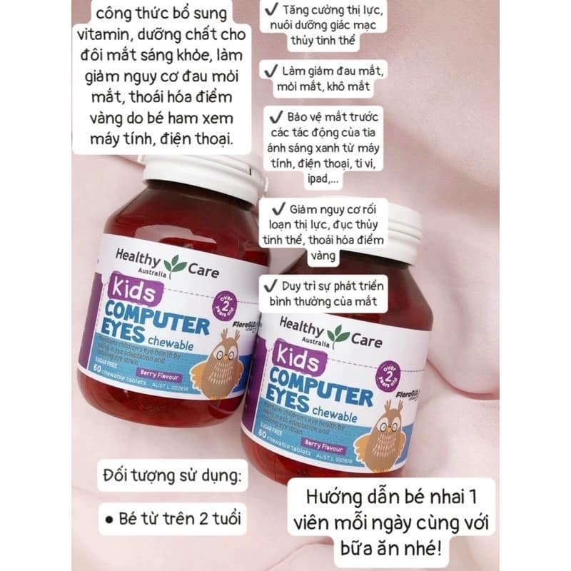Viên bổ sung DHA Healthy Care của Úc (60 viên)