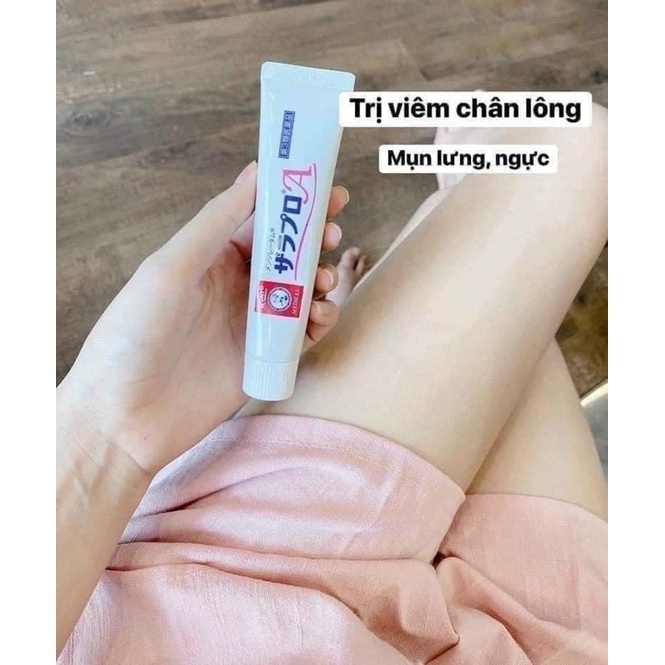 Kem Trị Viêm Nang Lông Zaraporo Rohto Nhật Bản