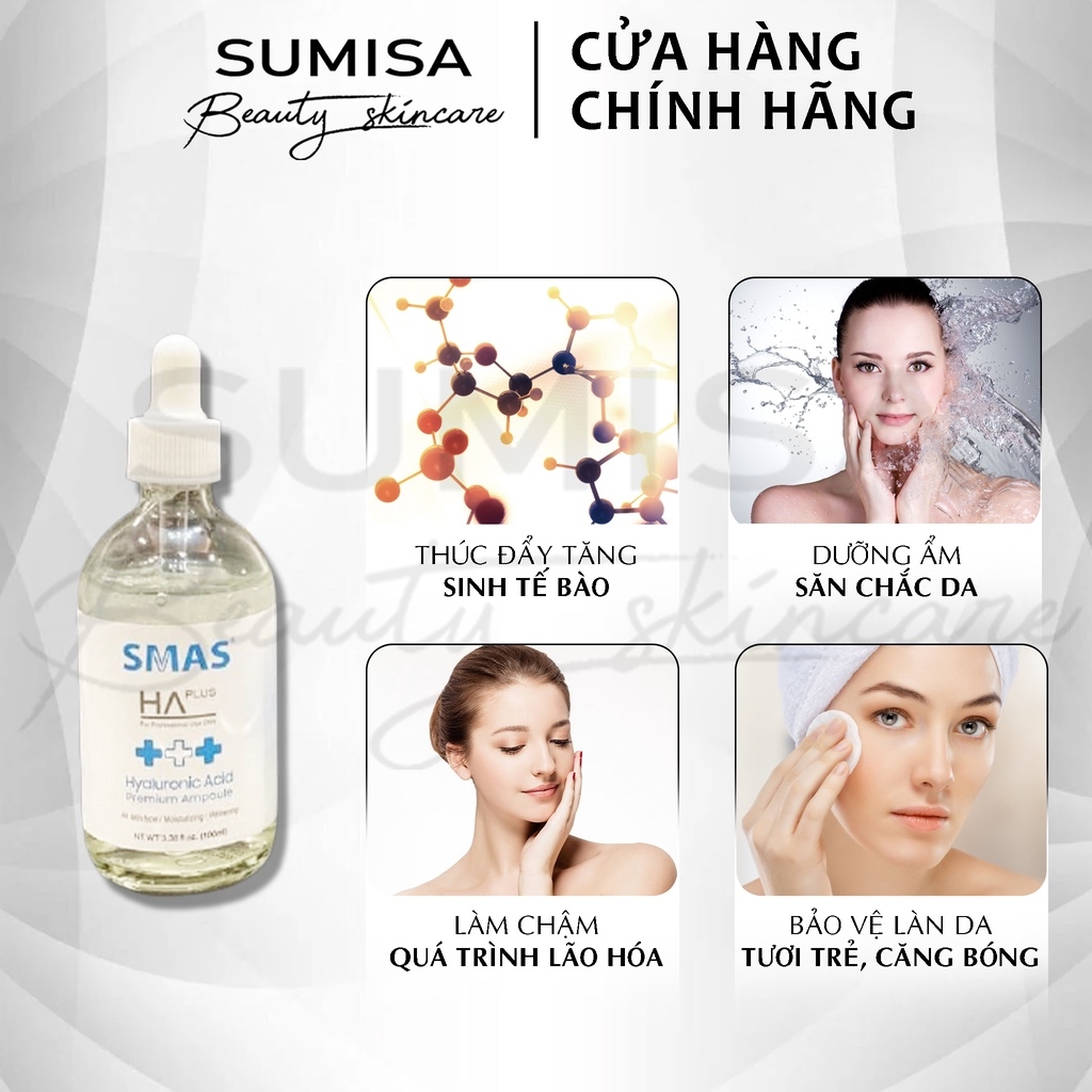 Tinh chất dưỡng ẩm Smas - HA 100ml-hàn