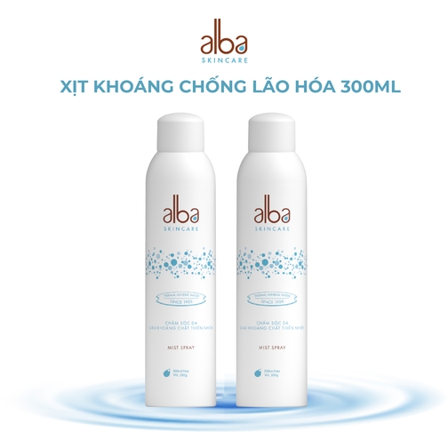 Xịt khoáng chăm sóc da giàu khoáng chất thiên nhiên Alba   Skincare 300ml