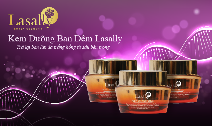 Kem Dưỡng Tái Tạo Da Chuyên Sâu Ban Đêm Lasally