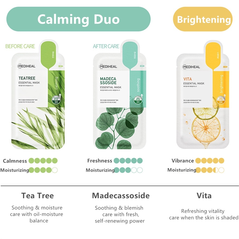 Mặt nạ Mediheal-MẪU MỚI 10 miếng VITA-hàn