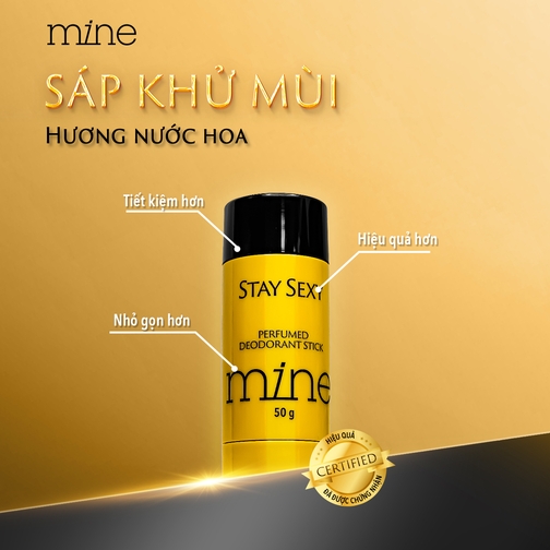 Sáp khử mùi Mine perfumed deodorant stick stay Sexy