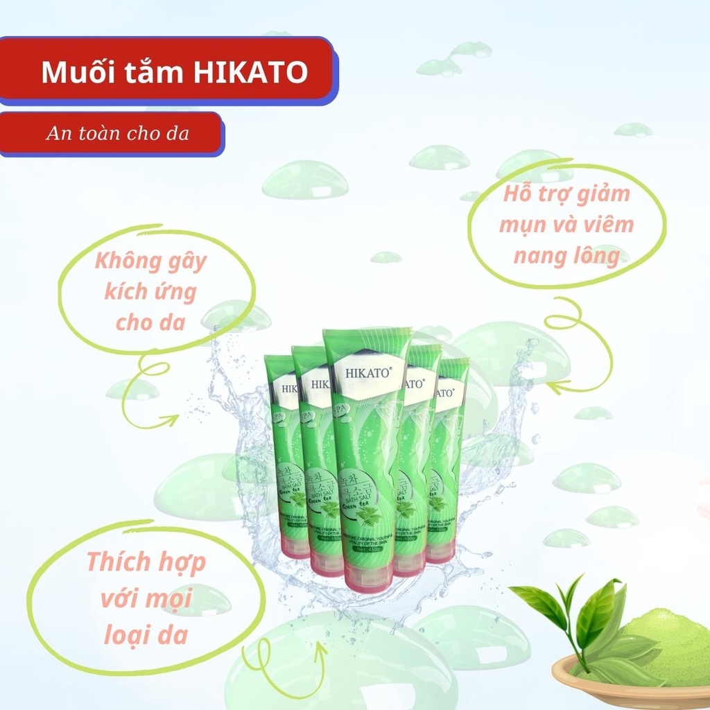 Muối tắm tẩy thâm HIKATO-hàn