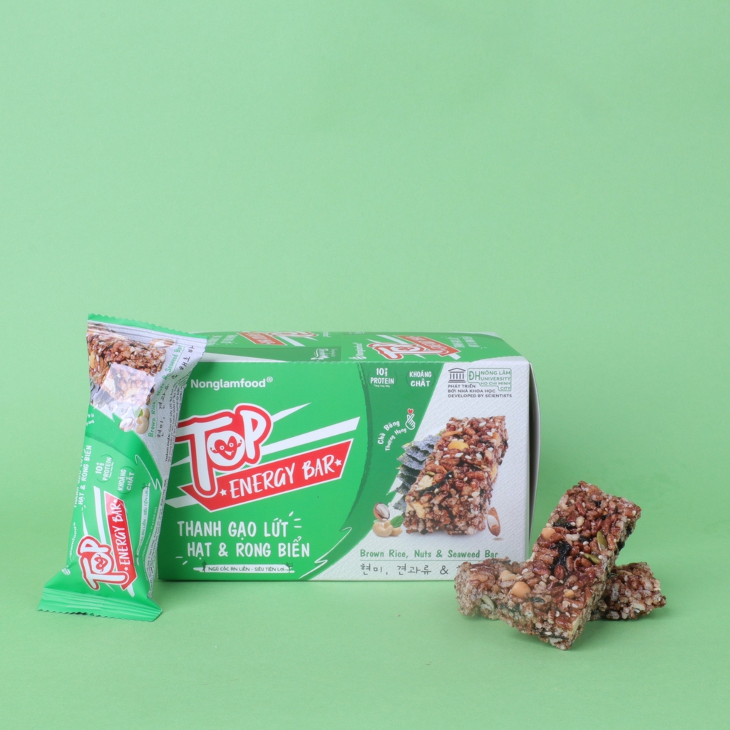 Thanh gạo lứt Top Energy Bar NLF