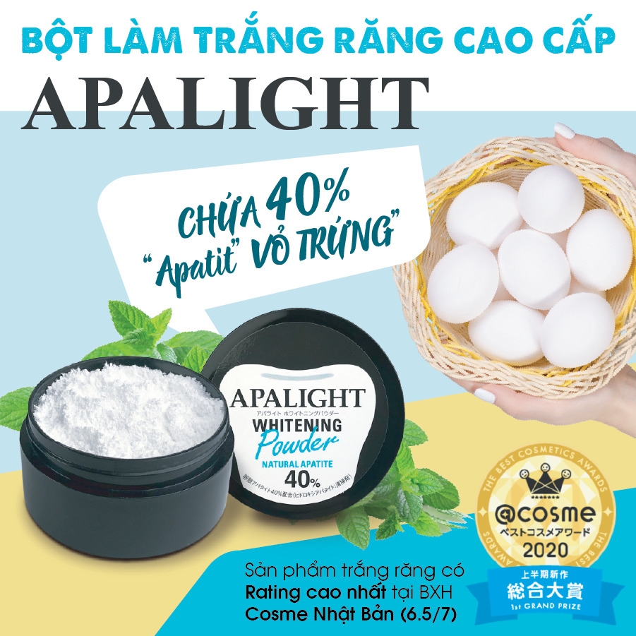 BỘT ĐÁNH TRẮNG RĂNG APALIGHT