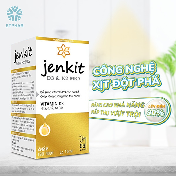  Chai xịt tối ưu chiều cao và phát triển trí não cho bé D3K2 DHA 