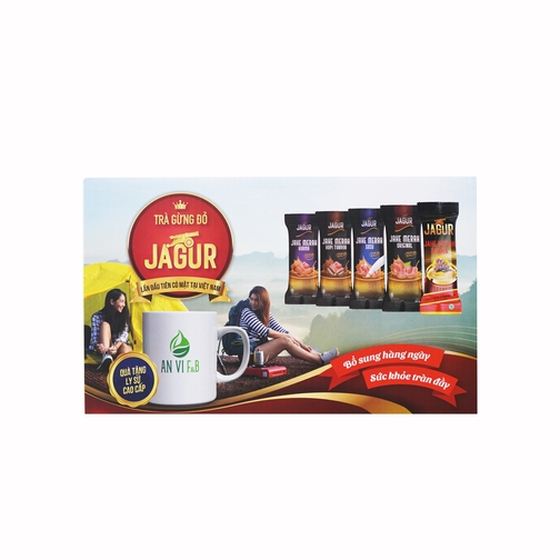  Hộp quà Trà gừng đỏ Jagur