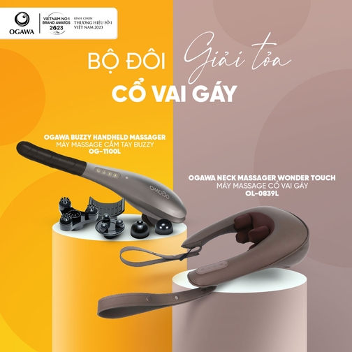 Bộ đôi giải tỏa cổ vai gáy 
