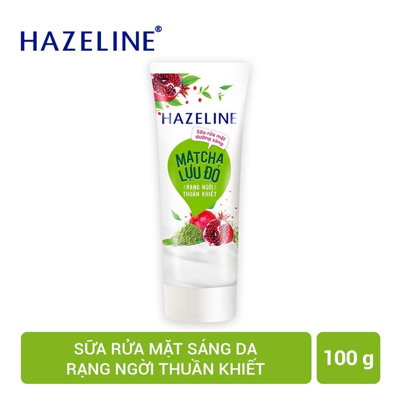 Sữa rửa mặt Hazeline có 4 mùi hương phù hợp cho mọi làn Da