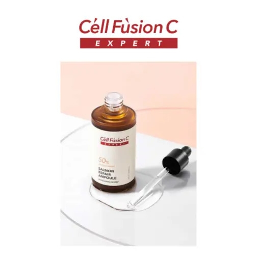  Salmon Repair Ampoule – Ampoule cải thiện nếp nhăn, tăng đàn hồi, chống lão hoá.  Thương hiệu: Cell Fusion C  Xuất xứ: Hàn Quốc 