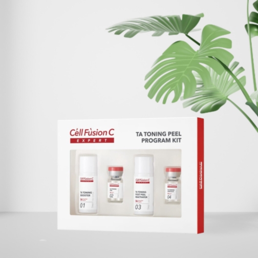  Bộ Sản Phẩm Peel Trắng Da An Toàn TA Toning Peel  Thương hiệu: Cell Fusion C  Xuất xứ: Hàn Quốc 