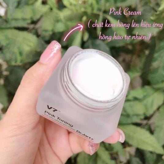 Kem Lên Tone Mặt - V7 MINI 15ml-hàn